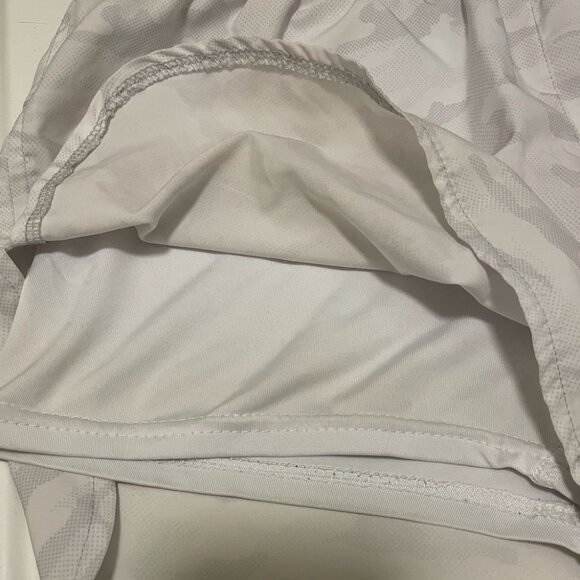 White Running Shorts - Picture 6 of 7